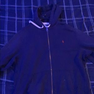 Dark Blue Polo Jacket
